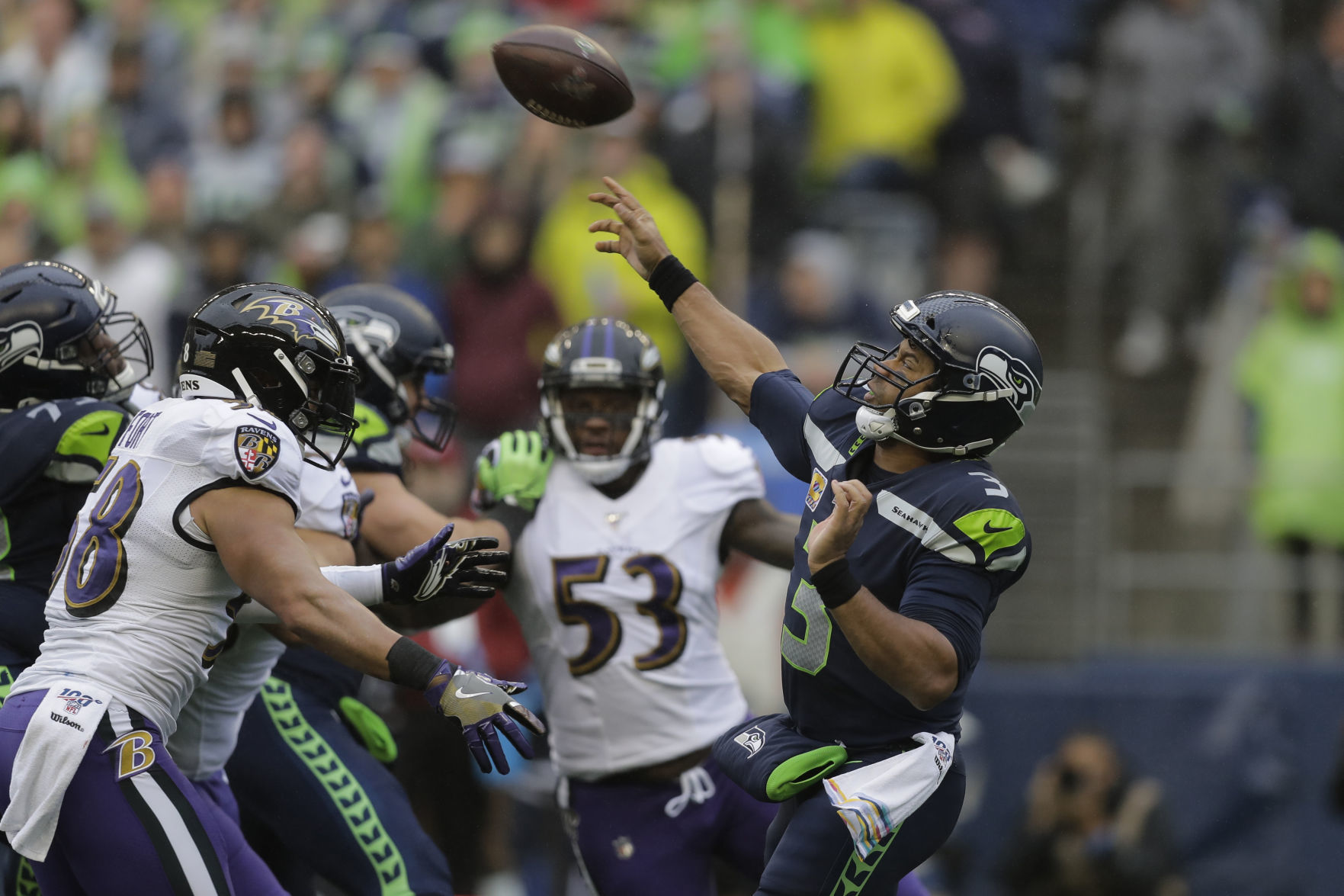 Russell Wilson - Ravens Seahawks